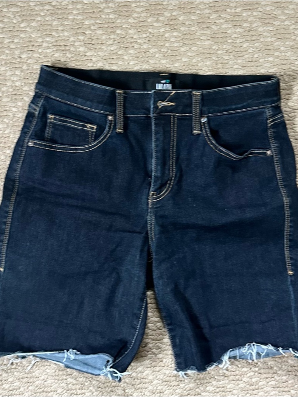 LuLaRoe Dark Indigo Cutoff Denim Shorts